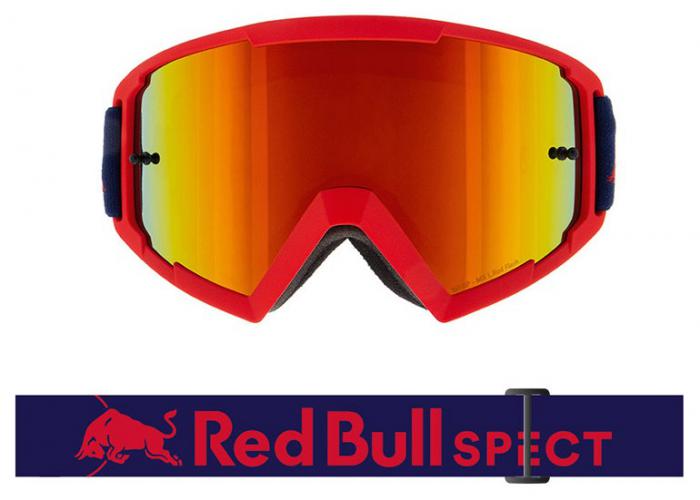 Red Bull Spect Μάσκα Whip-005 Ματ Κόκκινο - Μπλε / Κόκκινος καθρέπτης